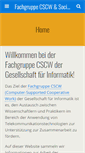 Mobile Screenshot of fgcscw.de